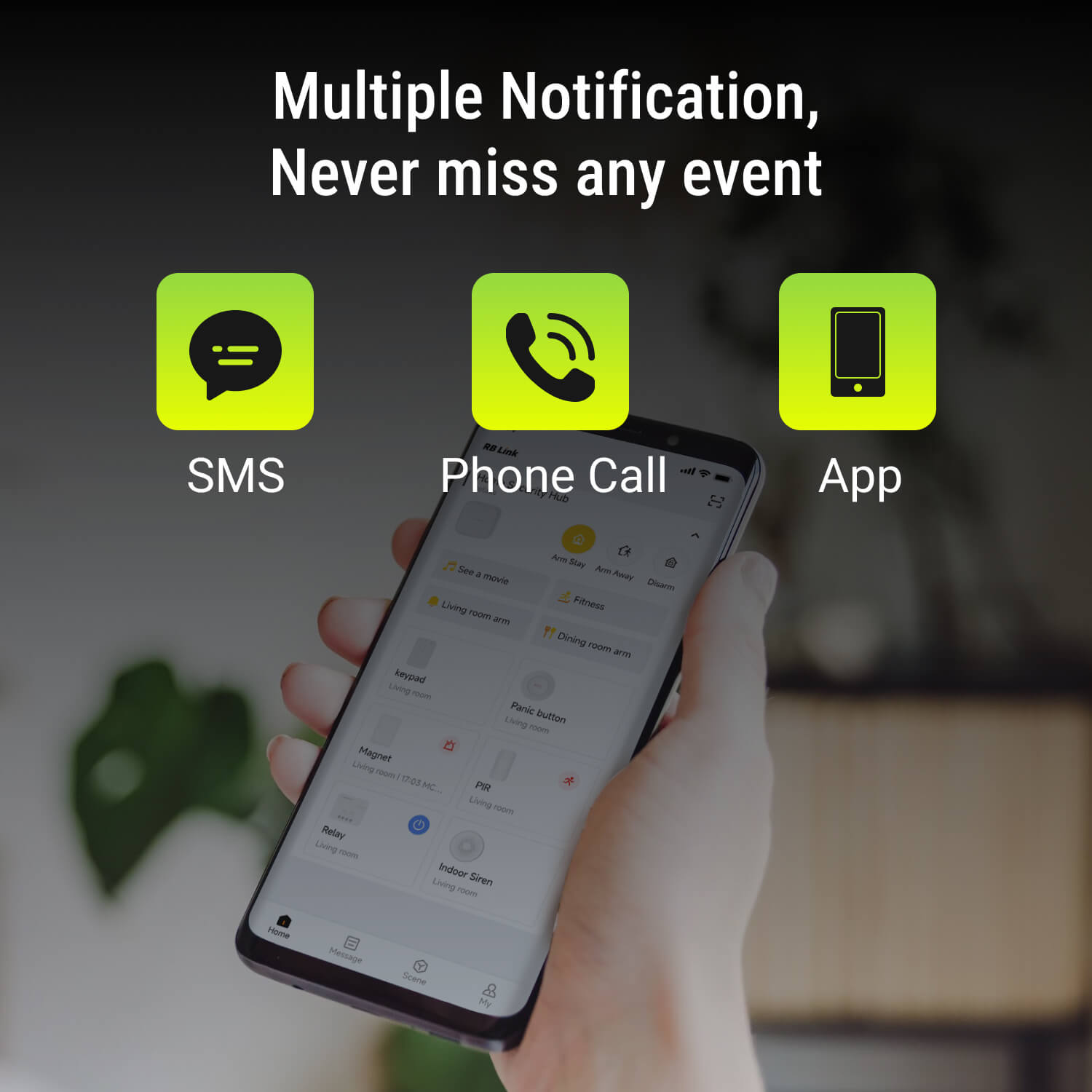 Home Security Hub Station