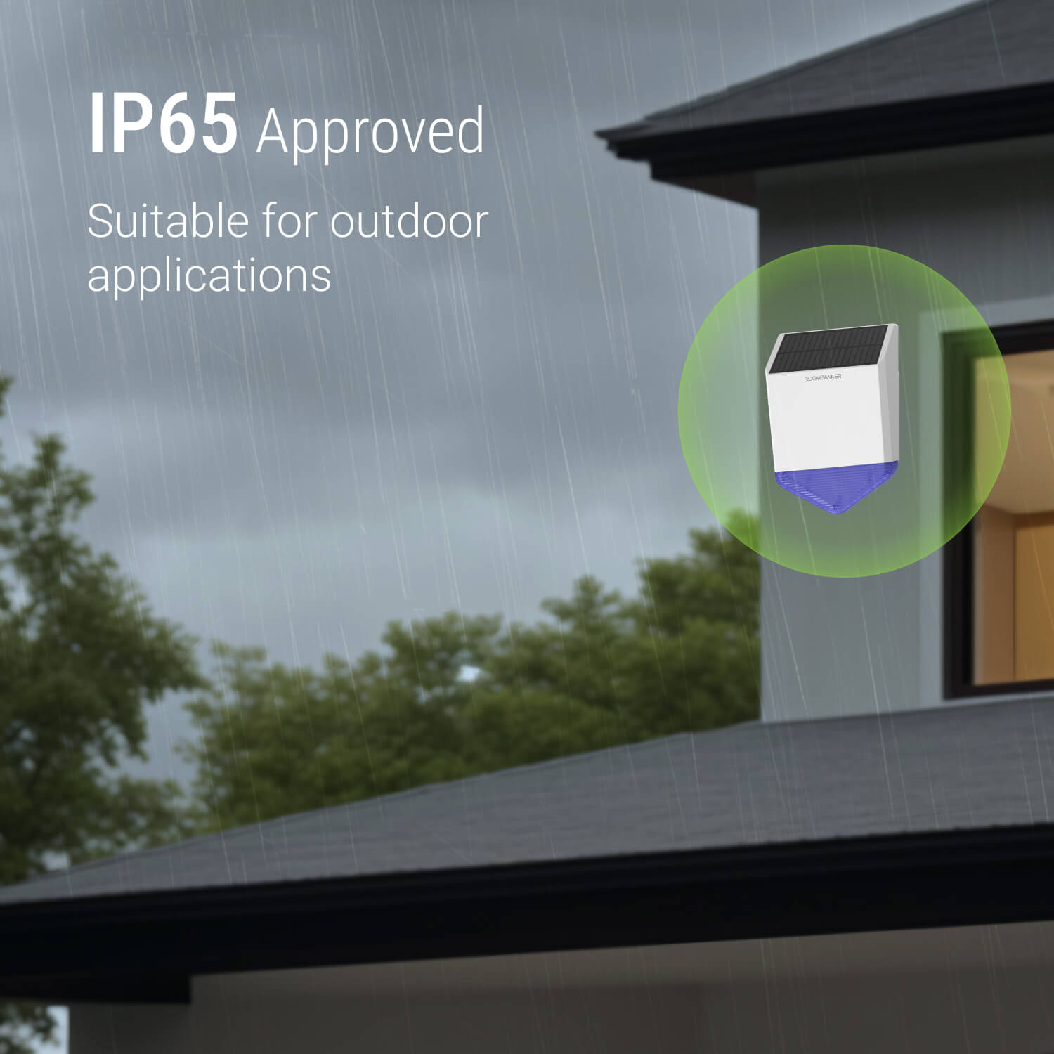 Outdoor Alarm Siren (solar powered)