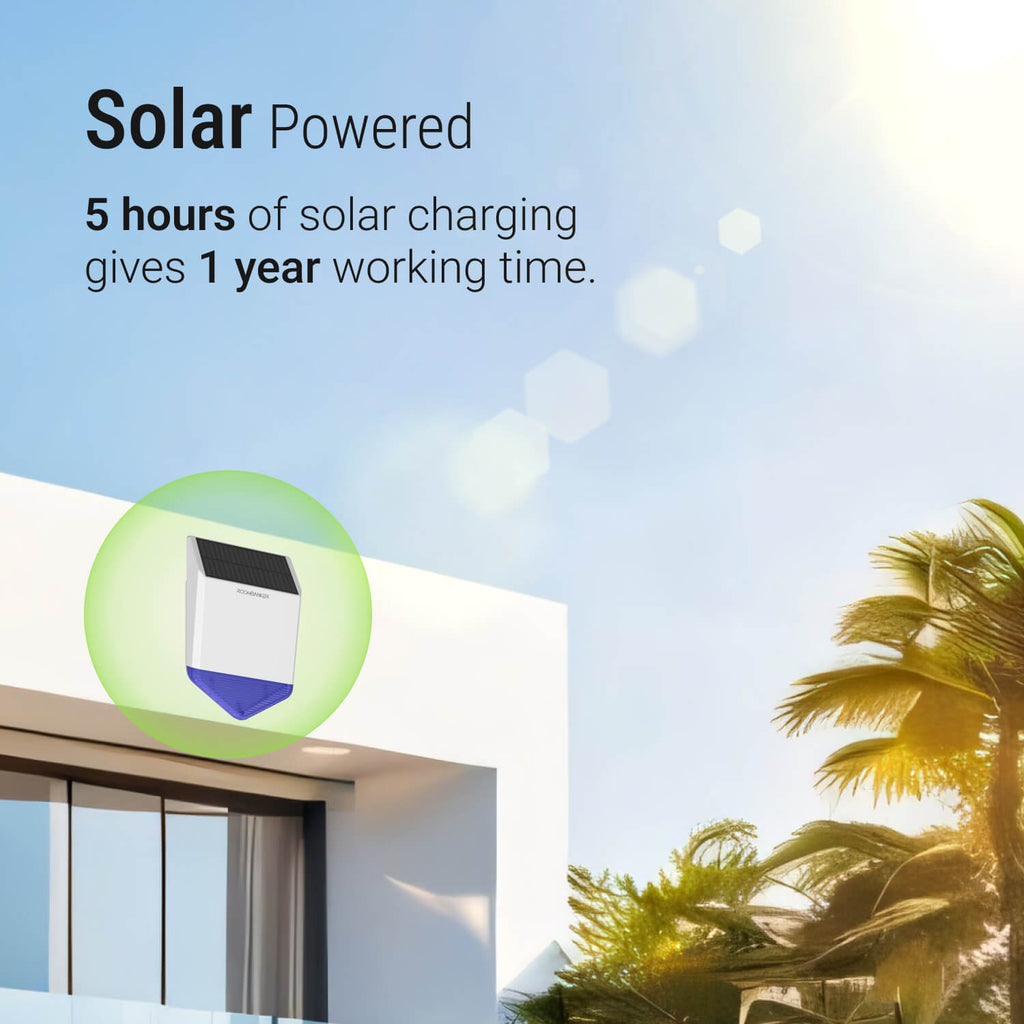 Outdoor Alarm Siren (solar powered)